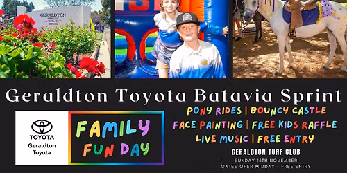 2025 GERALDTON TOYOTA BATAVIA SPRINT AND FAMILY FUN DAY