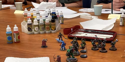 D&D Miniature Painting Class - Must register on the TADL website!