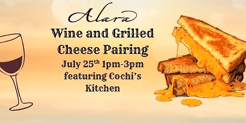 Wine and Grilled Cheese Pairing