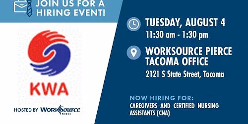 KWA Hiring Event