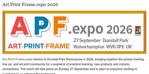 Art Print Frame Expo 2026