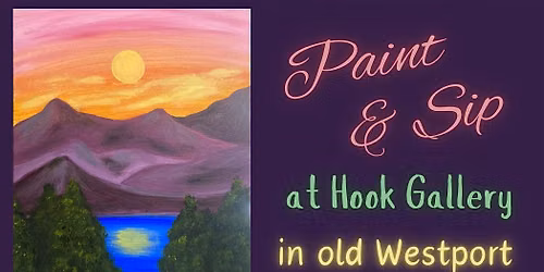 Paint and Sip Class - Relax, Learn, Socialize & Create Art