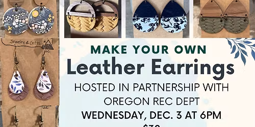 Make your Own Leather Earrings