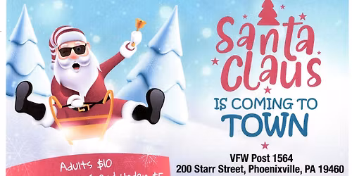 Breakfast with Santa at Phoenixville VFW