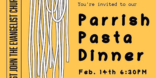 Parish Pasta Dinner