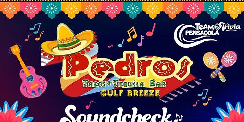 SoundCheck Music Bingo at Pedro's Taco & Tequilla Bar-Gulf Breeze