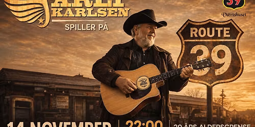 Country Legenden Arly Karlsen hos Route39
