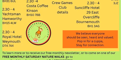 Thursday Chitter Chatter Club at the Oaks Highcliffe