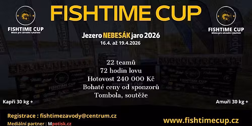 FISHTIME CUP jezero NEBES\u00c1K jaro 2026