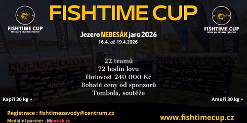 FISHTIME CUP jezero NEBES\u00c1K jaro 2026