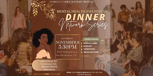 Taste of Fashion | Mental Health Dinner