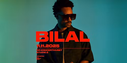 Bilal - Studie 2 i DR Koncerthuset 