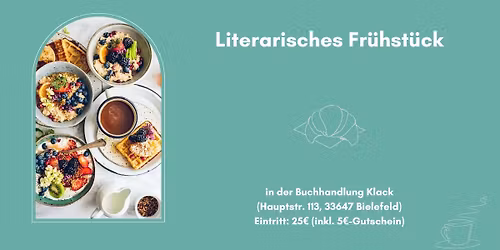 AUSGEBUCHT! Literarisches Fr\u00fchst\u00fcck in der Buchhandlung Klack
