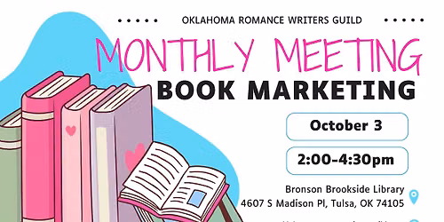 October Meeting - Oklahoma Romance Writers Guild - Tulsa