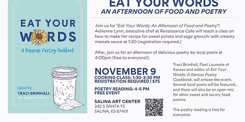 Eat Your Words: An Afternoon of Food and Poetry