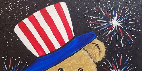 Family Friendly Paint Class: Bear-y Patriotic