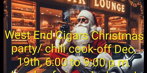West End Cigars Christmas Party\/Little Rock 