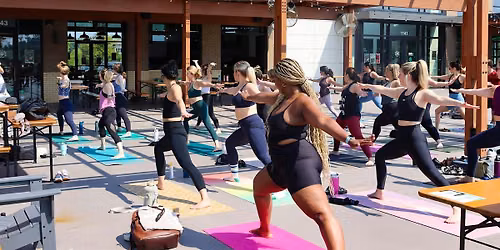 Outdoor Yoga at Rosecomb Beer Garden