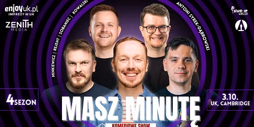 Stand-up: "Masz Minut\u0119" + Syrek-D\u0105browski | Cambridge | Sezon 4