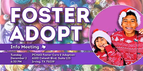 Foster | Adopt Info Meeting
