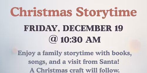 Christmas Storytime