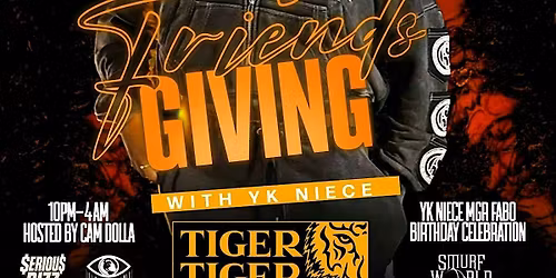 YK NIECE LIVE \u201cFRIENDS GIVING\u201d