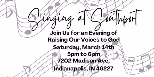 Singing at Southport church of Christ