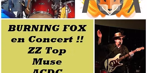 Concert Burning FOX le 9 janvier