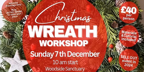 Christmas Wreath Workshop!