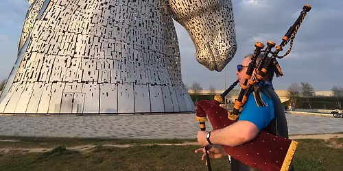 Kelpies Challenge - WITH BAGPIPES