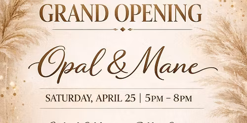 Grand Opening and Ribbon Cutting! 