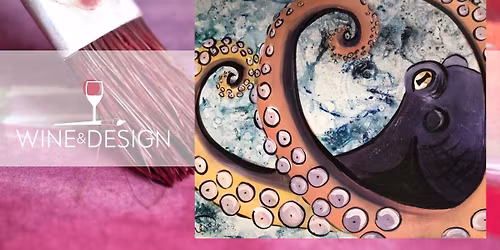 Paint & Sip: Octopus In Water