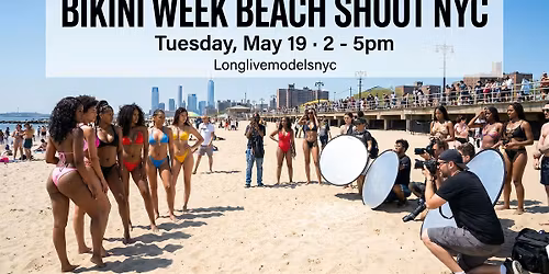 Bikini Week Beach Shoot NYC