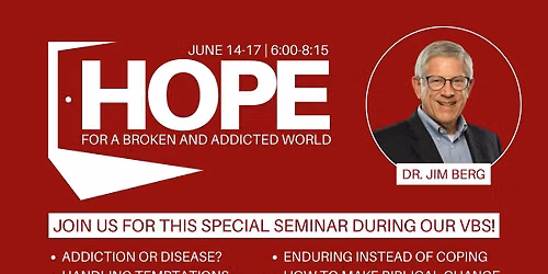Hope for a Broken and Addicted World