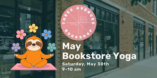 BYOMat Bookstore Yoga for May