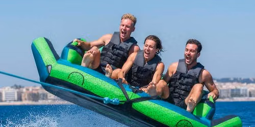 Crazy Sofa Ride in Sitges: The Wildest Ride on the Water