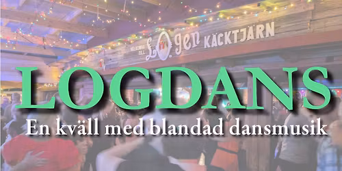 LOGDANS en kv\u00e4ll med blandad dansmusik