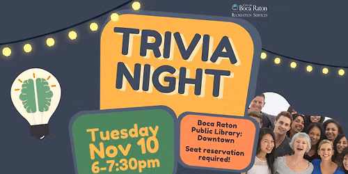 FREE! Trivia Night