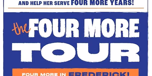 Brooke's Frederick Campaign Kickoff - The Four More Tour