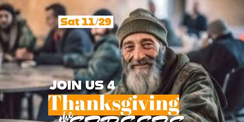 Church OUTSIDE is taking Thanksgiving to the STREETS