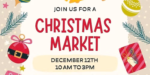 Madison Christmas Market, December 12th 10am-3pm