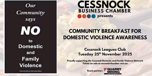 Community Breakfast for Domestic Violence Awareness