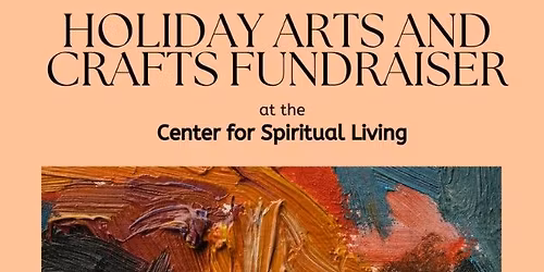 Holiday Arts and Crafts Fundraiser