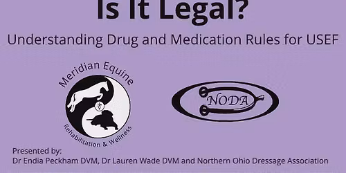 USEF Drugs And Medications Rules - Free Event!