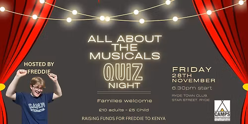 All About The Musicals - Quiz Night