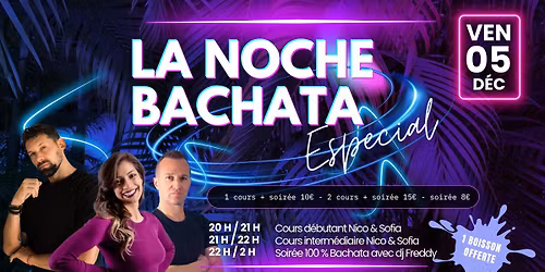 Noche Bachata especial du 1er vendredi