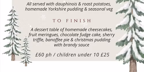 Christmas Lunch with the Bearded Chefs\ud83c\udf85\ud83c\udffc