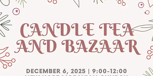 Candle Tea and Bazaar