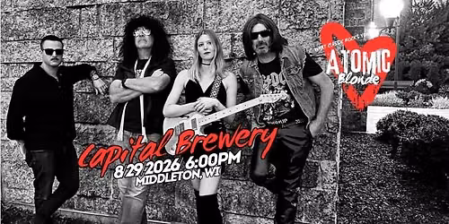 Atomic Blonde Returns to Capital Brewery!