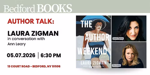 Author Talk: Laura Zigman